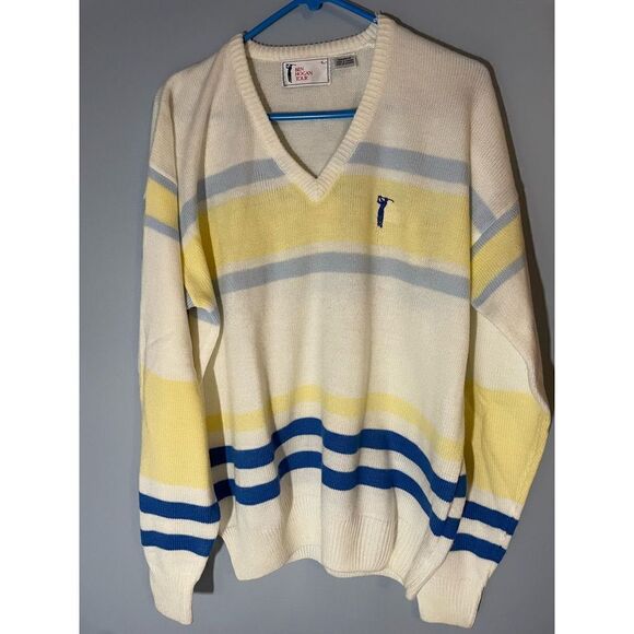 Vintage Ben Hogan V Neck Golf Sweater Lg - Picture 2 of 3